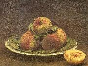 Henri Fantin-Latour, Stilleben mit Pfirsischen